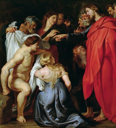 The Resurrection of Lazarus by Peter Paul Rubens